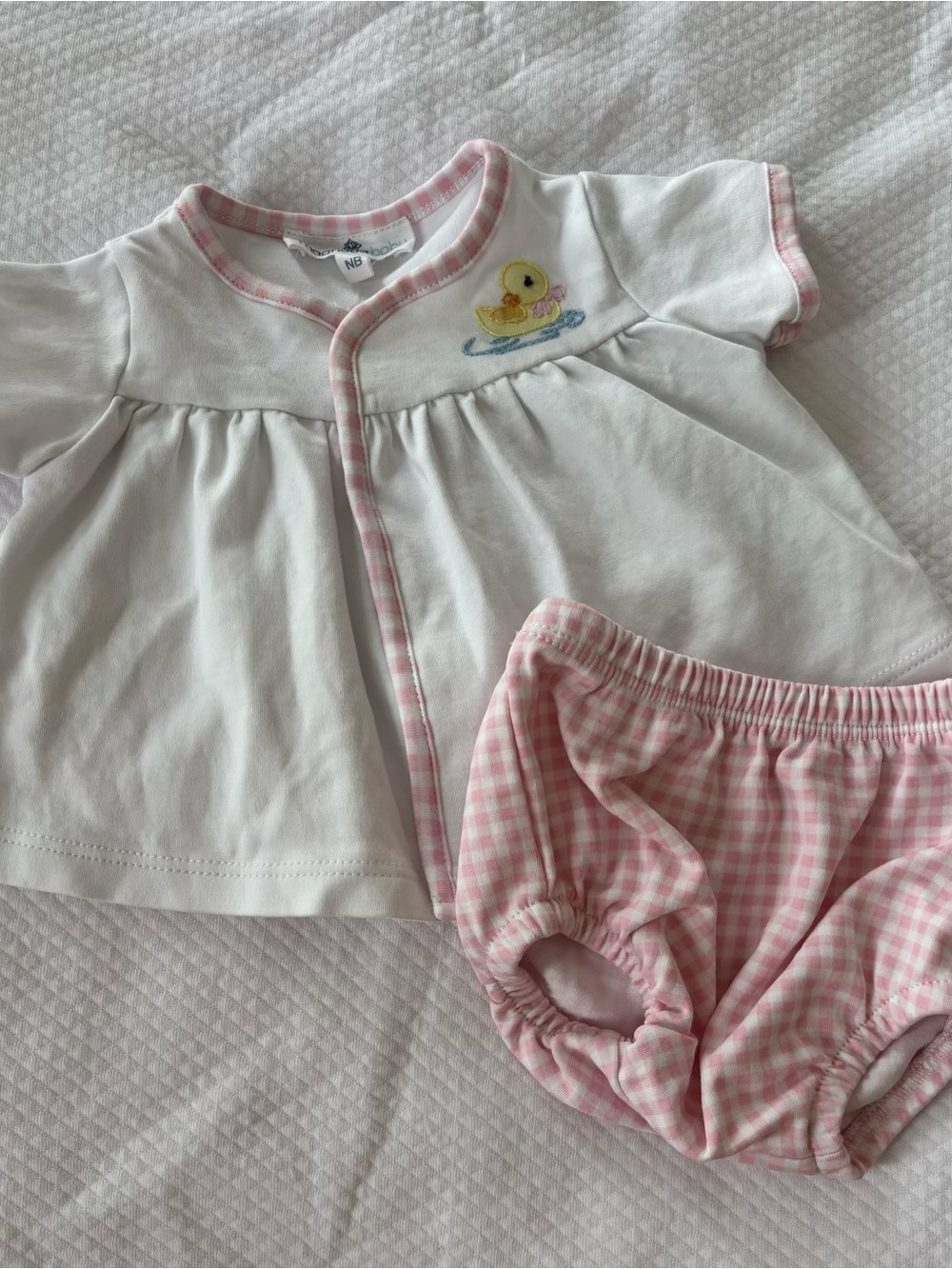 Magnolia Baby Duck Diaper Set NB